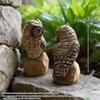 Handcrafted Wooden Snowy Owl Sculpture Statue Figurines Animal  Home Desk Accessories Decor Ornament Home Decoration Unique Gift