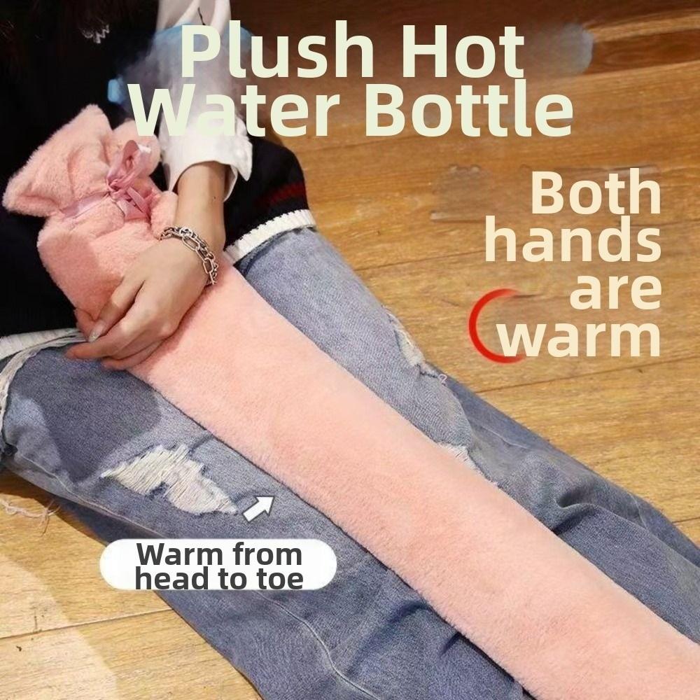 Leak-proof Warm Water Bag Extra Long Water-filled Waist Warmer Hot Water Bottle  Foot