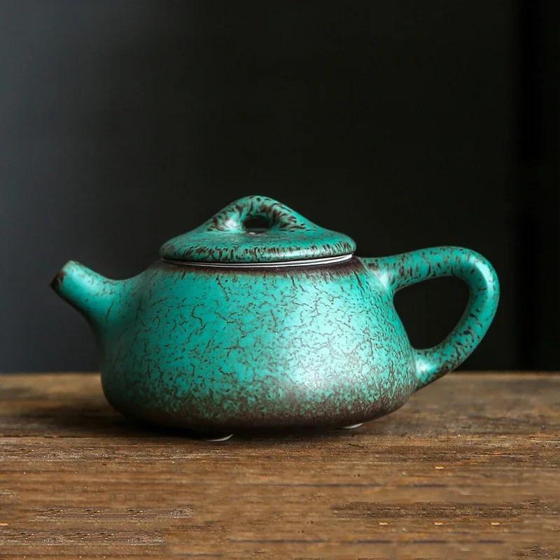 

3 стиля Винтаж 150 мл керамический чайник заварочный чайник чайная церемония набор молочный улун те гуаньинь пуэр маленький чайник зеленый чай тип посуды