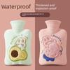 Hot Water Bottle, Water-Filled Warm Water Bag, Explosion-Proof, Large Size for Applying on the Stomach, Special for Girls during Their Period, Small
