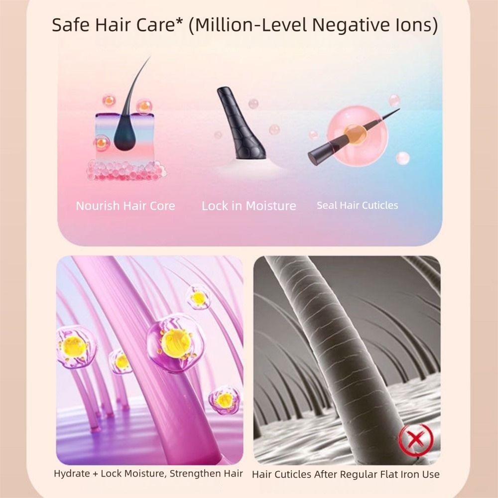 4 Heat Levels Electric Hair Curler 2 in 1 Mini Curling Hair Stick  Hair Styling Tool