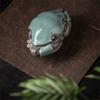 Creative Cute Crab Tea Pet Cracked Glaze Little Crab Tea Play High Quality Small Crab Statue  Home