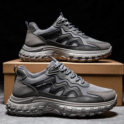 Men's Shoes Autumn and Winter New Trendy Sports Shoes Low-top Student Shoes Casual Versatile Soft-soled Tires Platform Dad Shoes