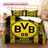 Custom Name BVB 09 Pattern Bedding Quilt Set  Home Decoration  Gift (1 * Duvet Cover + 2 * Pillowcase  Without Core)