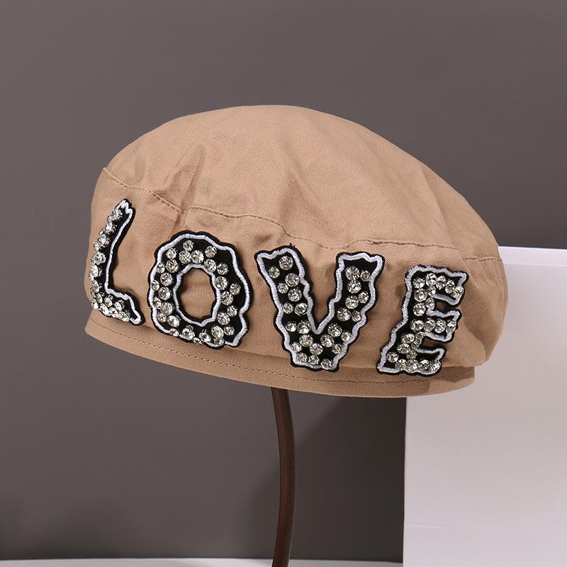 Fashion Autumn and Winter Small Face Big Head Circumference Beret Children Fashion Warm Painter Hat Versatile Newsboy Hat