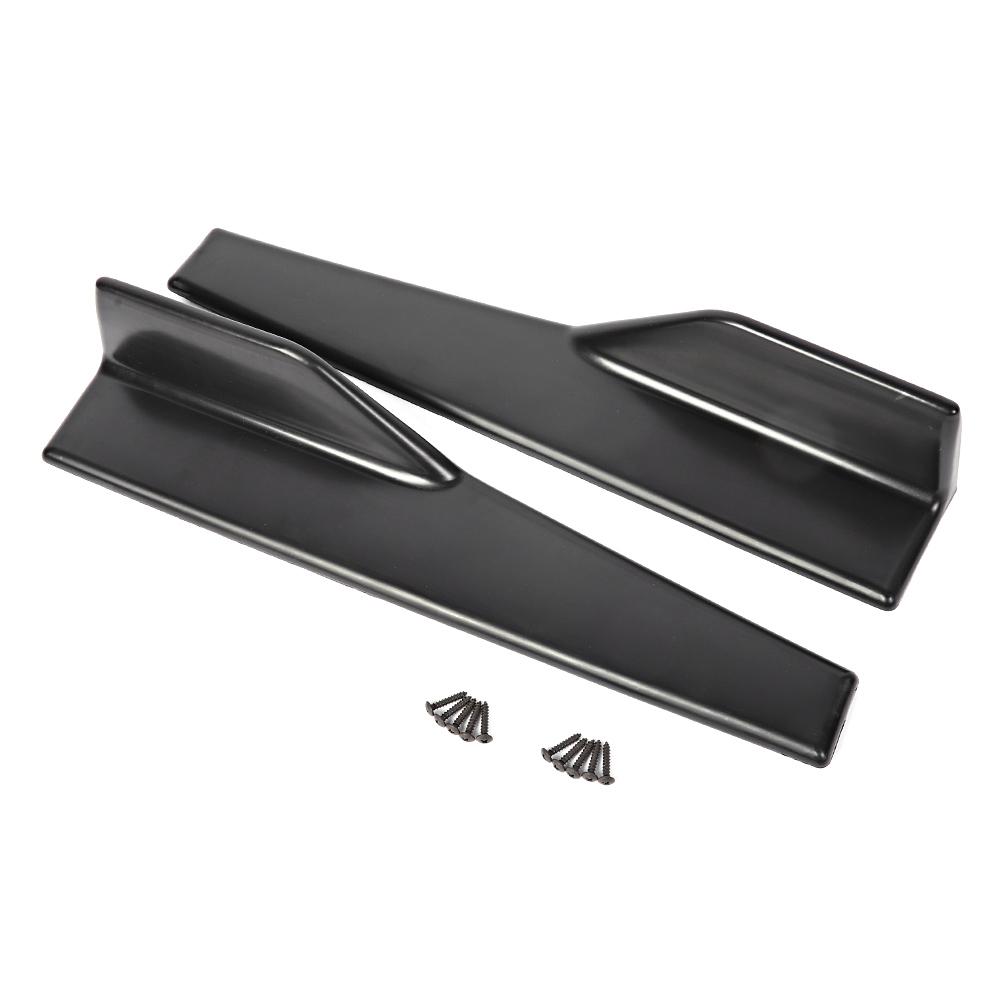 Buy 2pcs Universal Car Side Skirt Rocker Splitters Winglet Diffuser ...