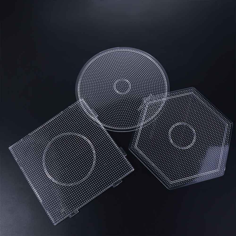 Board Puzzle Beadbond Jigsaw Puzzle Transparent Beads Template Puzzle Template Diy Toy Pegboard