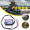 12 Sound Car Horn Controller Electric Horn Speaker 12V 24V Car Truck Air Horn Controller Automobile Speaker Horn