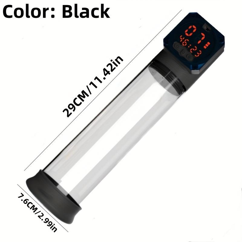 LCD Electric Penis Pump Male Masturbator - Extend Enlargement Trainer Cup Dick Pump - Sex Toy for Men