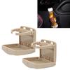 2pcs Foldable Car Cup Holder Vehicle Door Drink Holder with Screws for Marine Suv Van Boat