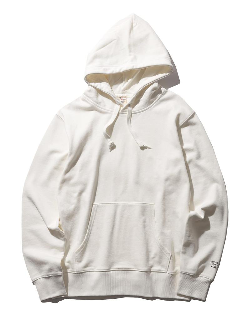 Avirex Daily Pull Size White Parka, 6193593, Men's, L, 02,