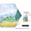 Miling Mini Oil Painting UV Protection Umbrella