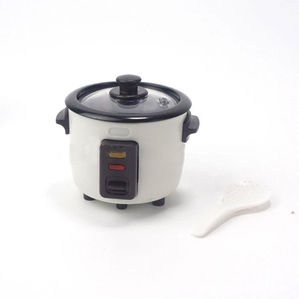 

Home Toys Dollhouse Miniature Mini Rice Cooker Cooker Model Simulation Rice Cooker Kitchen Model белый
