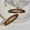 Female Retro Style Oval Small Fresh Hollow Hair Clip