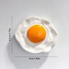 Resin Fried Egg Refrigerator Magnet Simulated Food Magnetic Stickers 3D Food Refrigerator Sticker