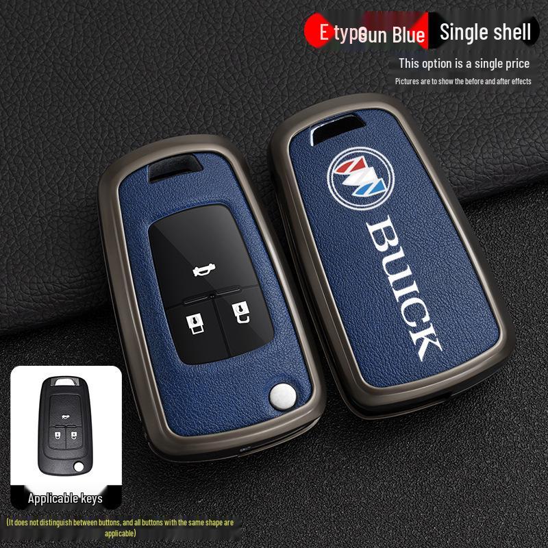 2021 Buick Excelle GT Folding Key Cover: Metal Shell and Buckle