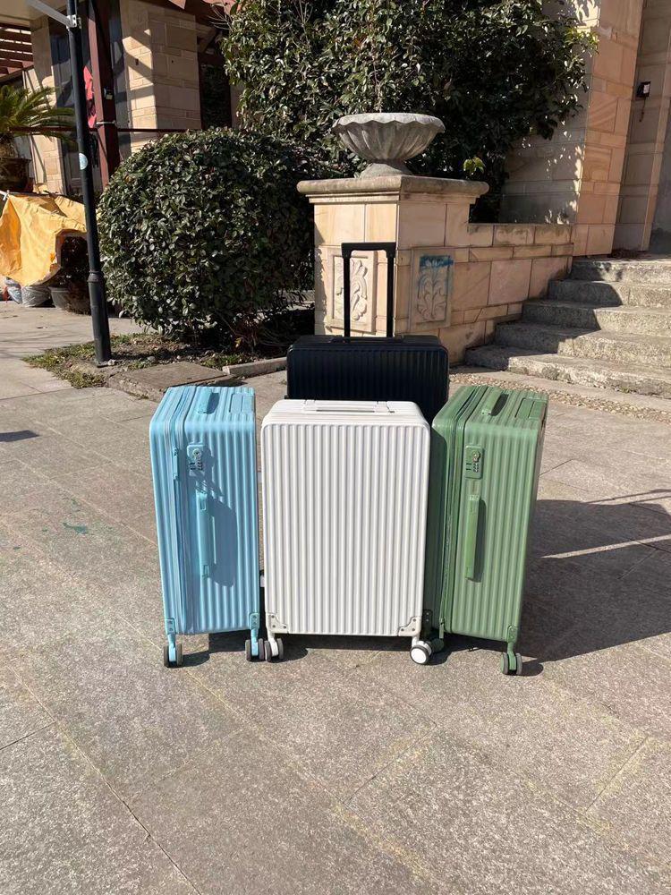 Women's 24-Inch Large Capacity Trolley Suitcase with Combination Lock; 20-Inch Option Available