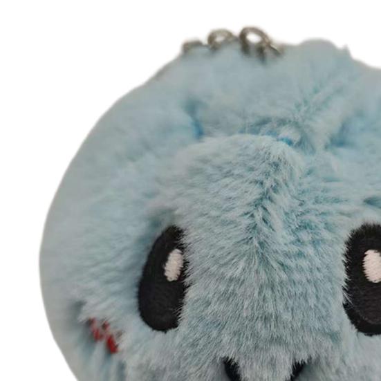 Cartoon gedämpftes Brötchen Plüschtier gefüllte lächelnde Dumpling Puppe Tasche Rucksack Geldbörse Anhänger Schlüsselanhänger Hängende Dekoration