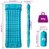 Self Inflating Sleeping Mat with Pillow Blue