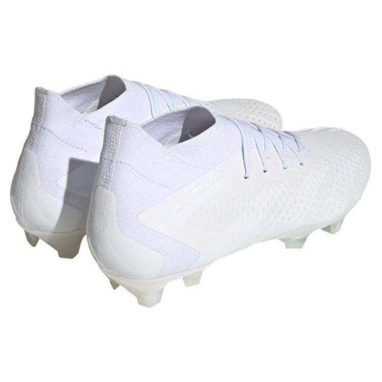 Adidas Predator Accuracy.1 Professional Comfortable Stable Durable FG Soccer Shoes Unisex Soccer Shoes White GW4570