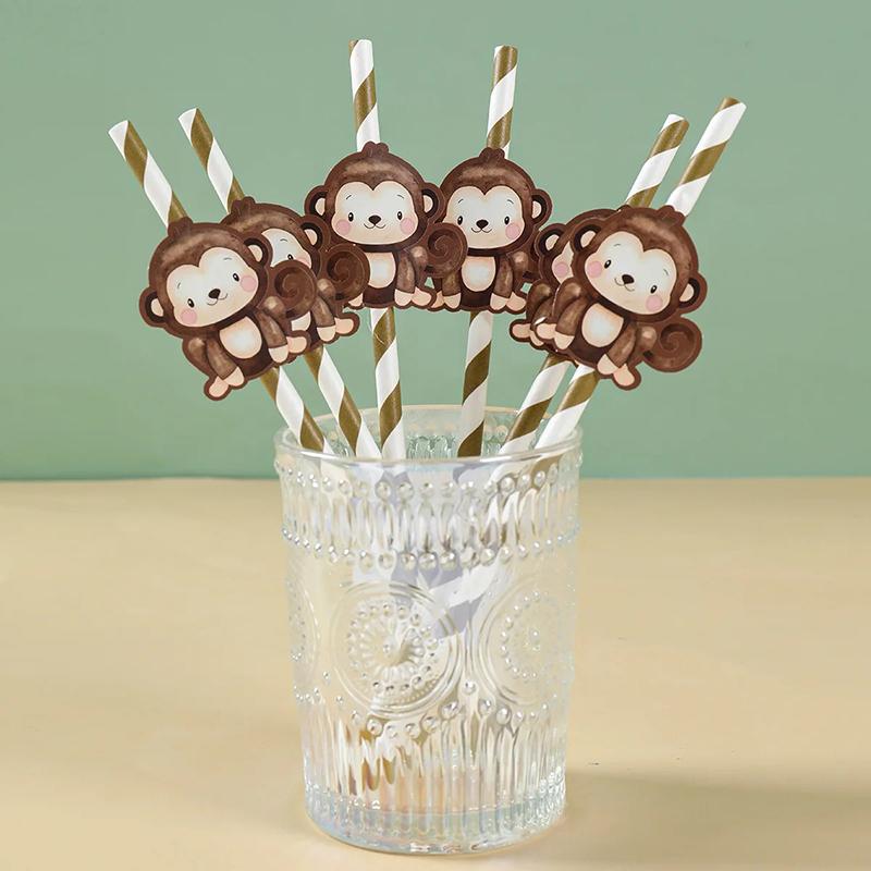 100Pcs Clear Individually Wrapped Drinking Pp Straws Drinks Straws Party Supplies High Quality PP Material 19 Cm Long 6 Mm Wide