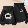 Murder Drones Printed Zip Up Outerwear Hoodie Children Clothes Kids Girls Boys Zipper Sweatshirt Baby Casual Tops Fashion Hoody