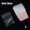 100Pcs Clear Snacks Zero Waste Plastic Bags Kitchen Food Storage Sealing Bag