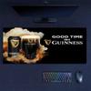 Guinness Harp Logo Large Desk Mat, Black Base Non Slip Gaming Mouse Pad for Home Office Desktop