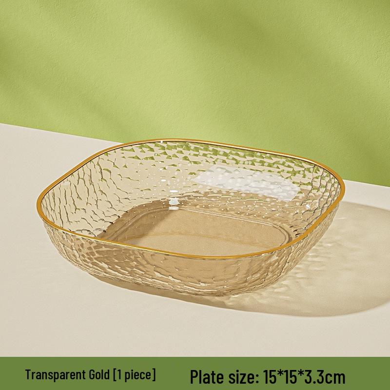 

Фруктовая тарелка: Роскошная витрина для семян подсолнечника и конфет для новой гостиной 15*15*3.3cm