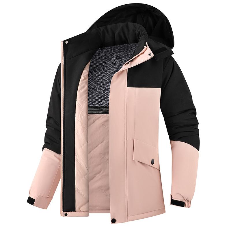 Outdoor Sports Graphene Stormtrooper Coat Men Woemn Autumn Winter Coat Men's New Couple Warm Windproof Waterproof Hooded Parkas