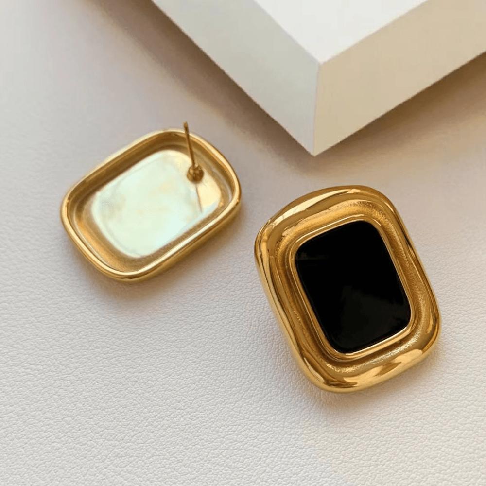 European and American Fashion Earrings Niche Light Luxury High-end Earrings Stud Earrings Jewelry