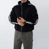 Onl Men Track Hooded Cropped Jacket