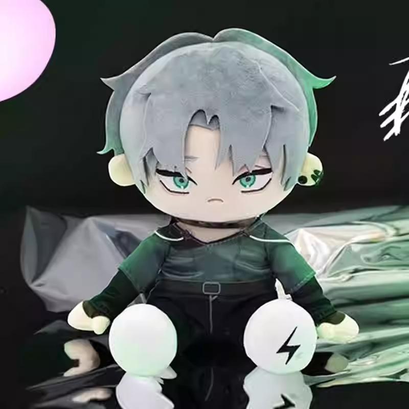 Genuine Alien Stage  Ivan Till 20cm Cotton Doll Pillow  Body Dress Up Plush Toys Plushie Cosplay Xmas Gift Cute Anime