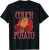 Couch Potato Funny Potatoes Pun Vegetable Humor Foodie T-Shirt