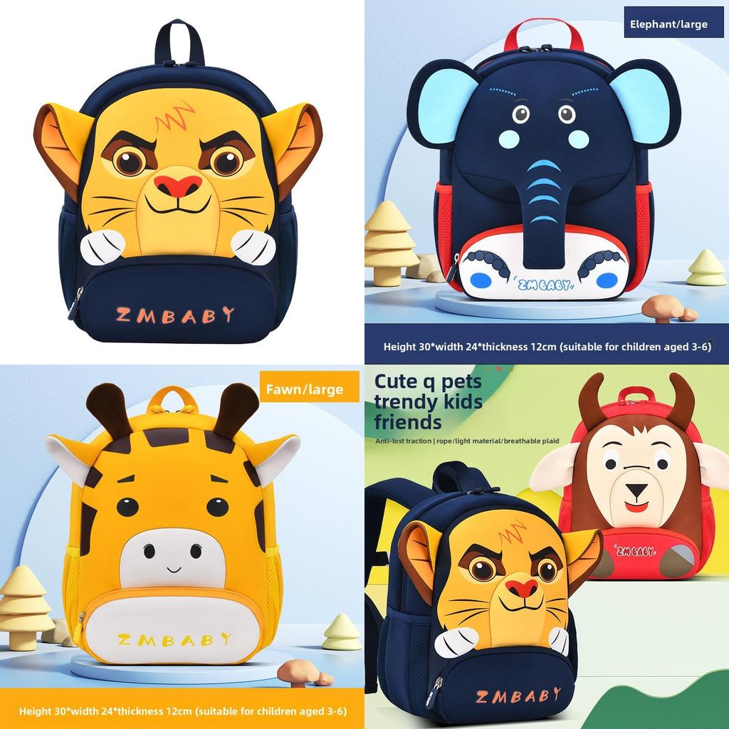 Cartoon Dinosaur Kids Backpack Lightweight For Preschool Children