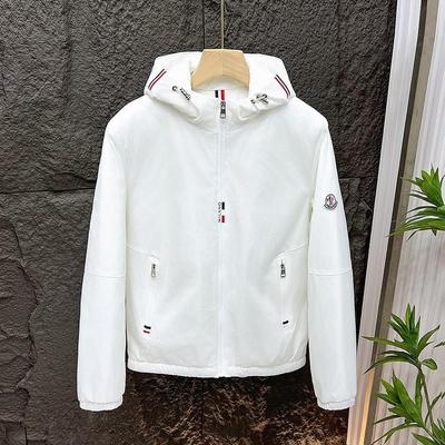 2025 European Style Light Luxury Men's Double-Layer Hooded Cotton Jacket - Spring/Autumn Fashion Casual Outerwear