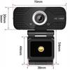 2026 Mini Webcam with HD Microphone Wide Angle USB Computer Camera for Small Room Live Streaming Meetings