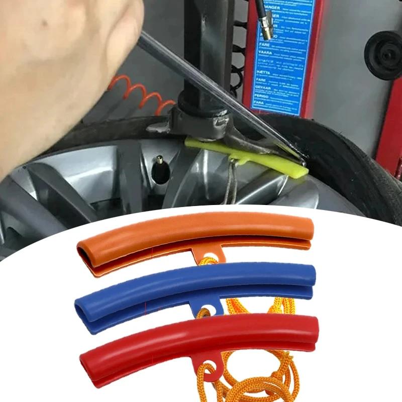 1/3/5 ks Ochrana ráfika kolesa auta Ochrana ráfika červeného bicykla Ochrana ráfika kolesa auta Univerzálny nástroj na ochranu pri výmene pneumatík