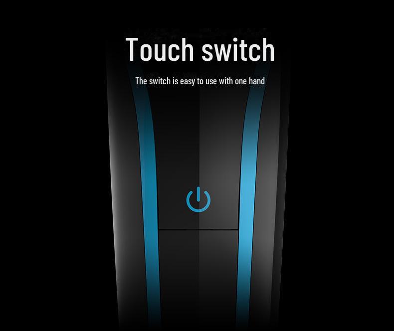 Tragbarer Digitalanzeige Waschbarer Haarschneider und Rasierer mit Schnitzklinge für den Heimgebrauch