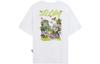 Sports Trendy Collection T Shirts Women's White Crew Neck Moderate Straight Fit AHSS314-1