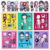 6Pcs/set Anime KPop Demon Hunters Stickers Demon Hunters Tiger DIY Scrapbooking Phone Luggage Skateboard Waterproof