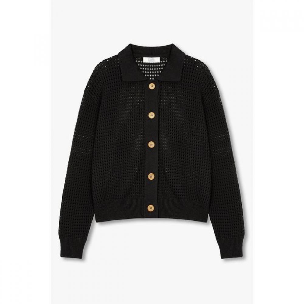 STUDIO TOMBOY Net Collar Cardigan  9195151111 