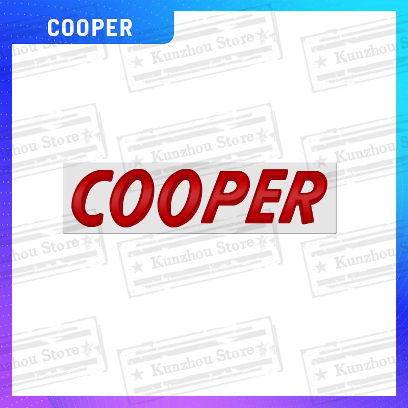 

1PCS Metal For Mini Cooper S R55 R56 R57 R58 R59 Countryman Clubman F55 F56 F57 F60 Logo Emblem Car Rear Trunk Sticker Badge
