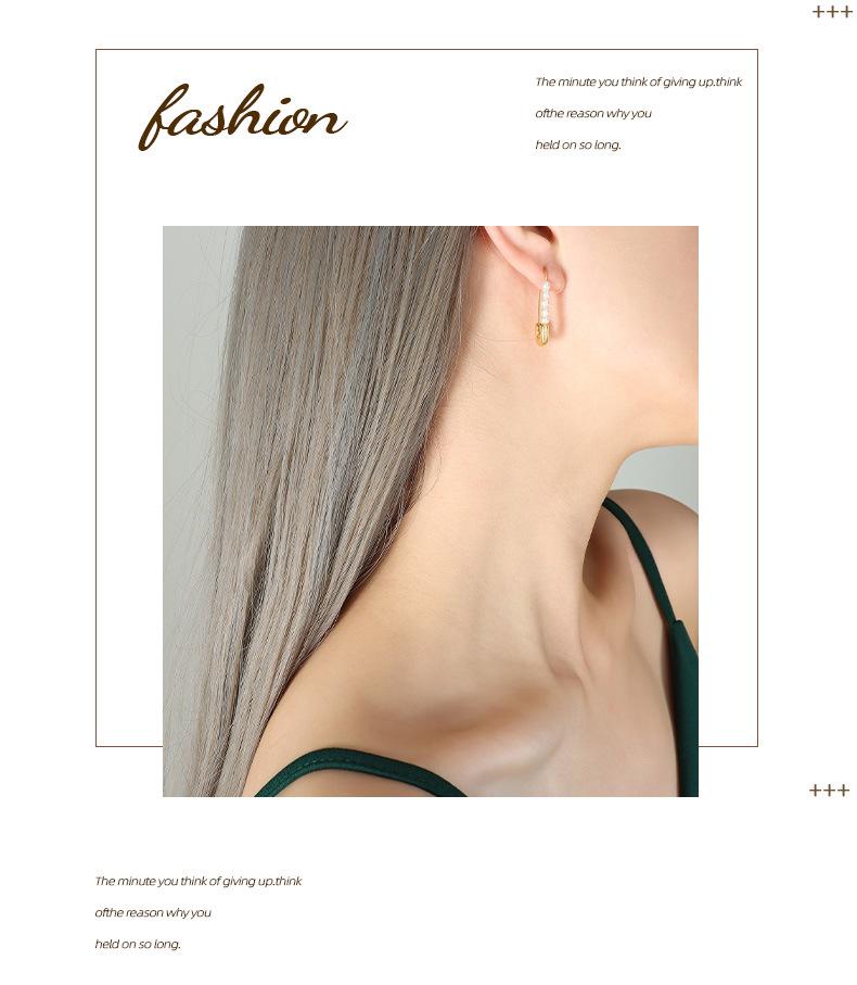 Hong Kong Style Pearl Clip Earrings: Fashionable & Versatile Autumn/Winter Accessory for Women