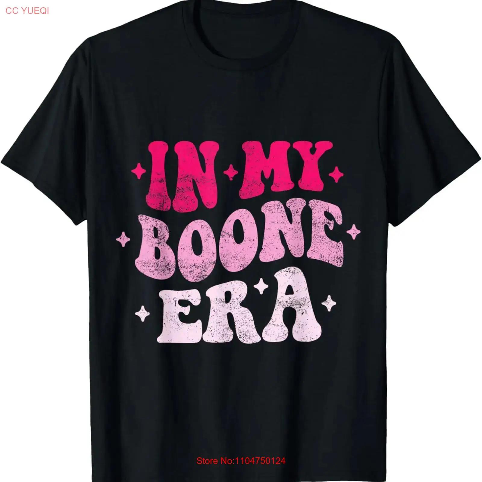 

in My Boone Era T Shirt for Dad Mom Daughter Coworker Friends Family vintage Washed Stretched Comfortable Top For Everyday Wear 5XL різнокольоровий
