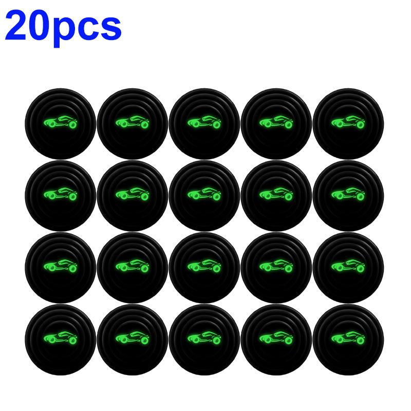 20/10pcs Universal Car Door Anti-collision Silicone Pad Black Anti-vibration Noise Reduction Buffer Cushions Auto Accessories
