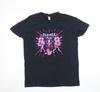 SOL'S Women's Black Team17 Fest Graphic Cotton T-Shirt Size M