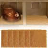 Washable Artificial Grass Nesting Pad,Reusable Hen Nest Box Mat for Laying Hens,Coop Bedding Nest Liner,6pcs