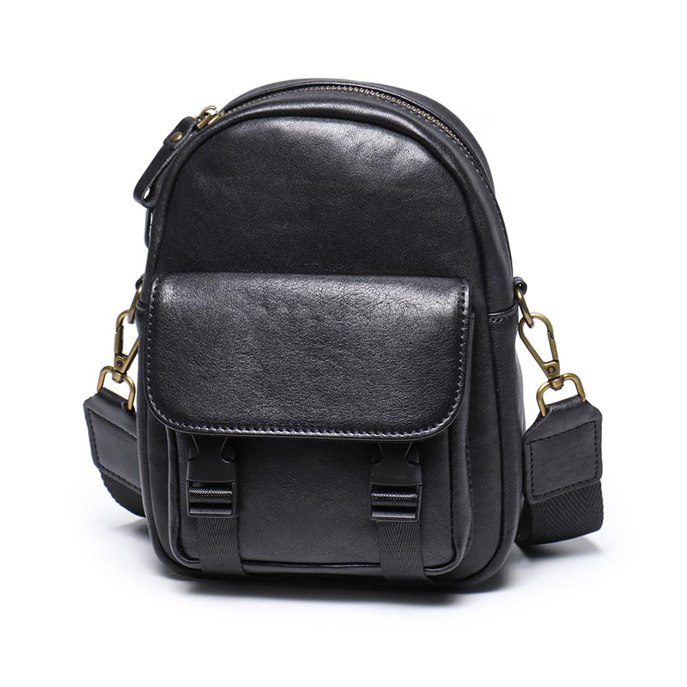 

Vhatna Whatna Мини-сумка через плечо из натуральной кожи коровьей кожи рыжего цвета в античном стиле для мужчин, маленькая сумка-мессенджер, вертикальная, на двойной молнии, натуральная кожа,