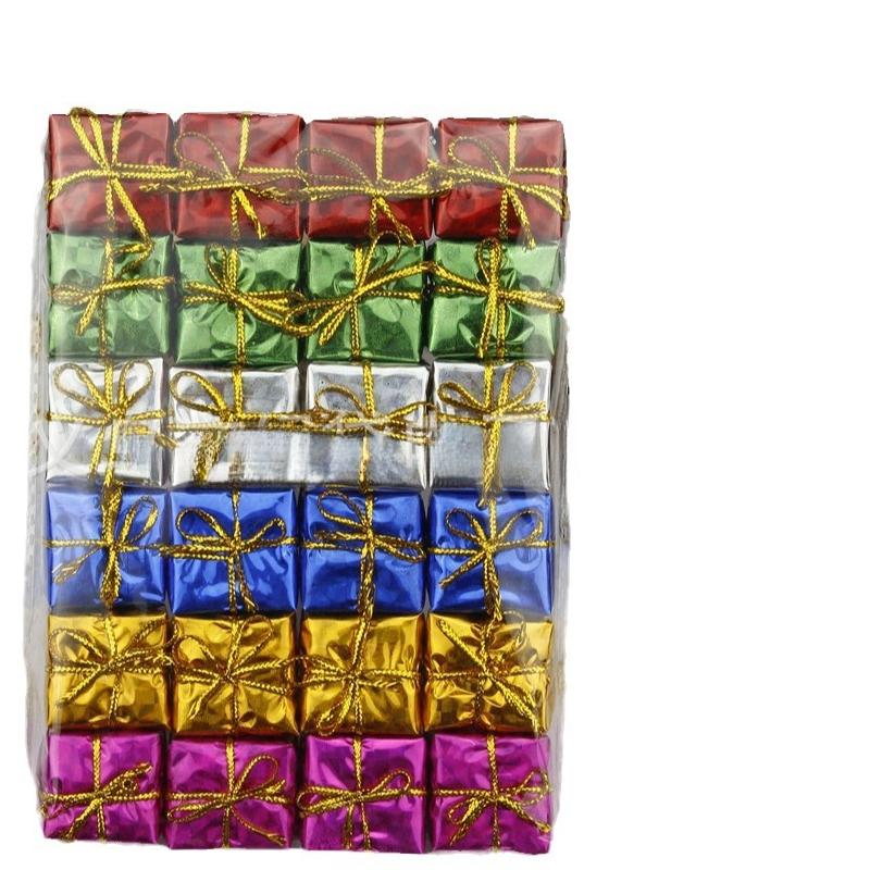 

Christmas Decorations 2.5cm Christmas Gift Bag Christmas Tree Gift Handmade Foam Pendant Decoration Accessories 2.5cm/60 pieces